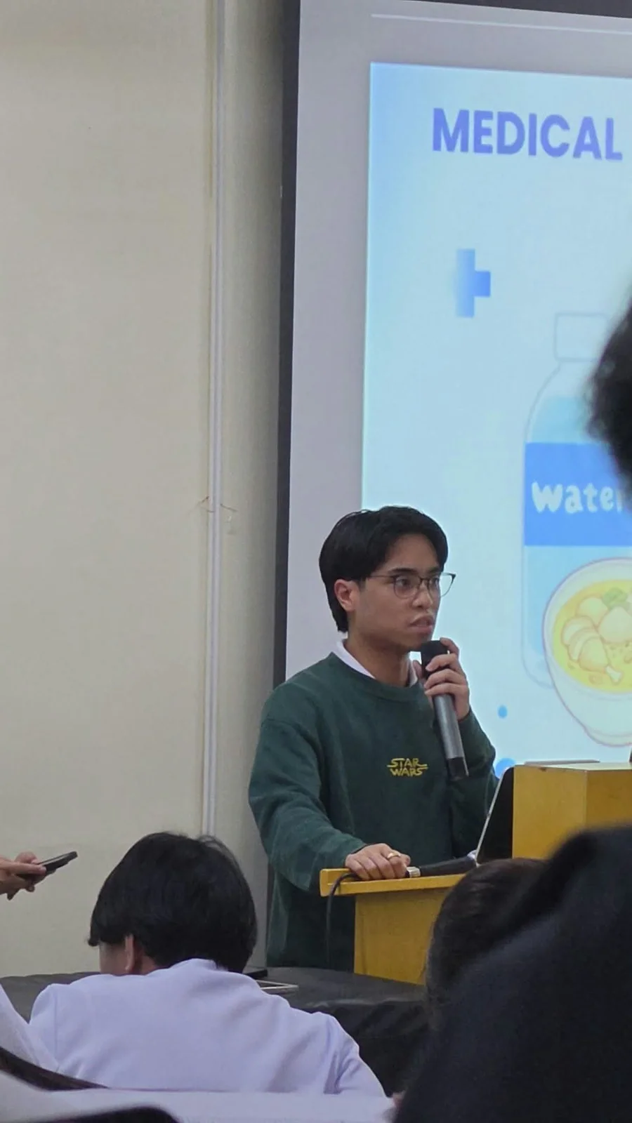 Biuret test presentation · second photograph.